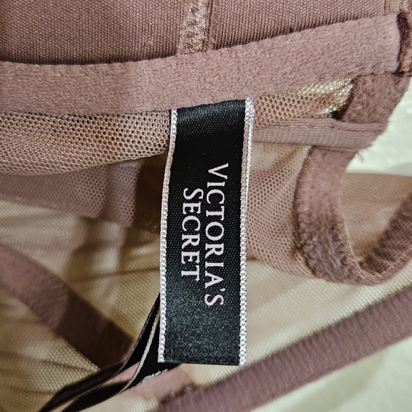 Victoria's Secret Sheer Mesh Bralette - Brown - Picture 7 of 11